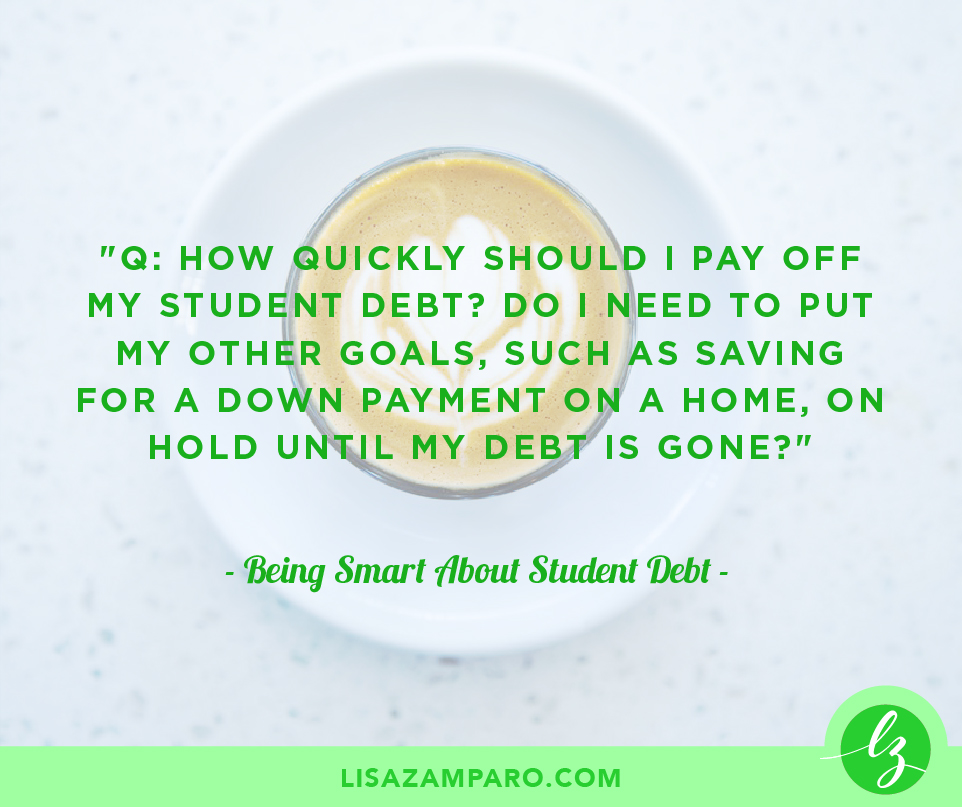 Being Smart About Student Debt